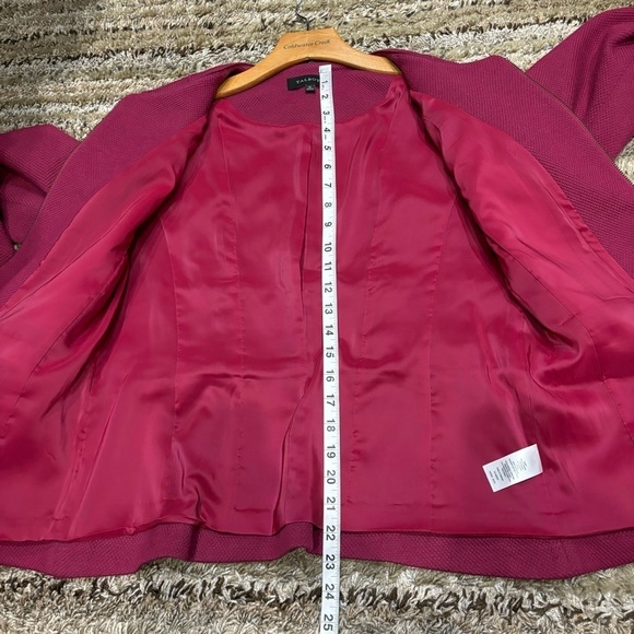Talbots Blazer Jacket 12 Zip Front Lined - Picture 8 of 9